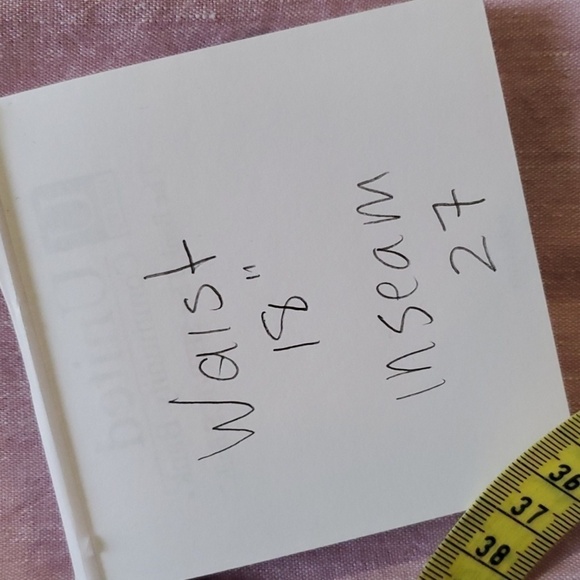 J.Jill Linen stretch  pink pants size XL Tall zipper and elastic - Picture 9 of 9